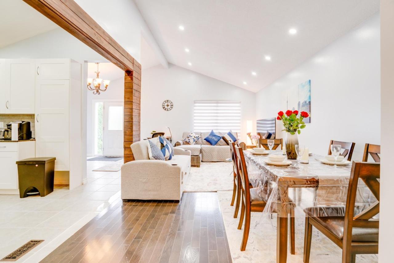 Furnished Family Home Near Toronto - Great Location Game Room - Backyard - Parking & Self Checkin Pickering Dış mekan fotoğraf